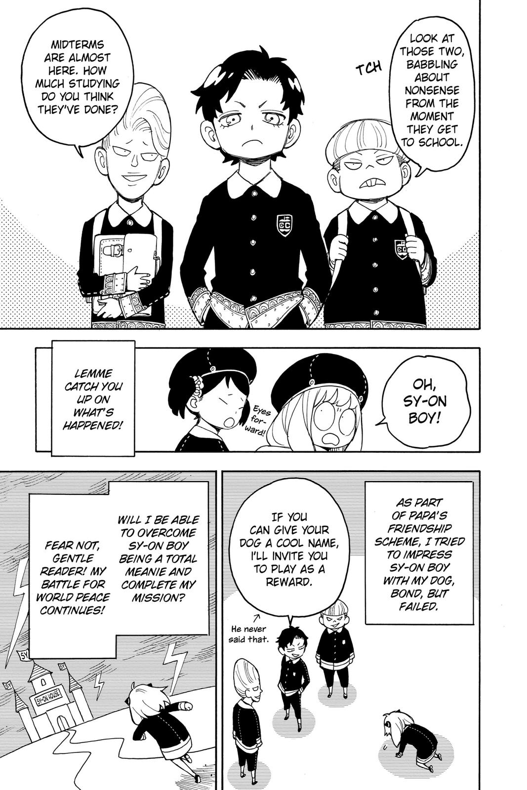 SPY x FAMILY Chap 25 - Next Chap 26