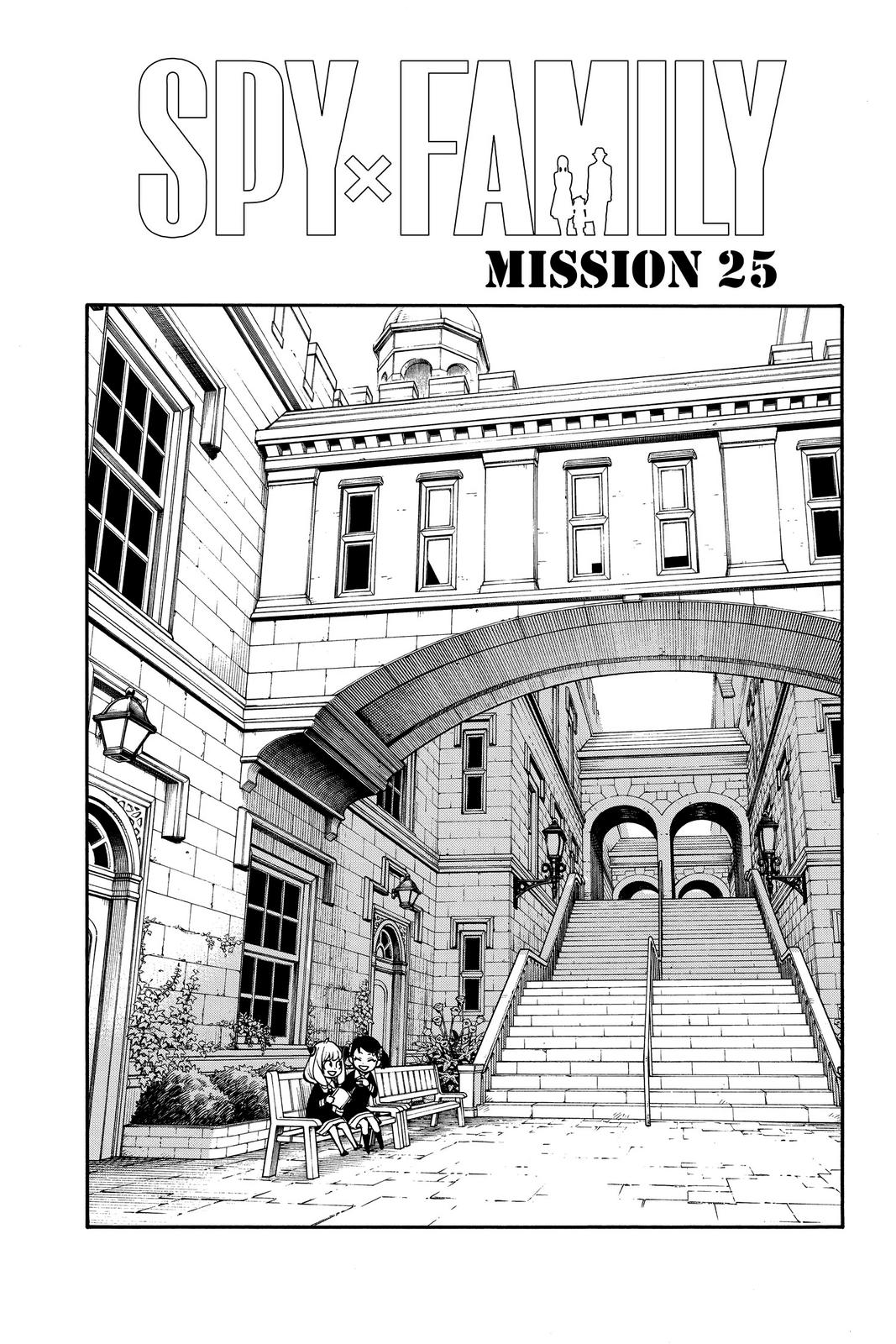 SPY x FAMILY Chap 25 - Next Chap 26