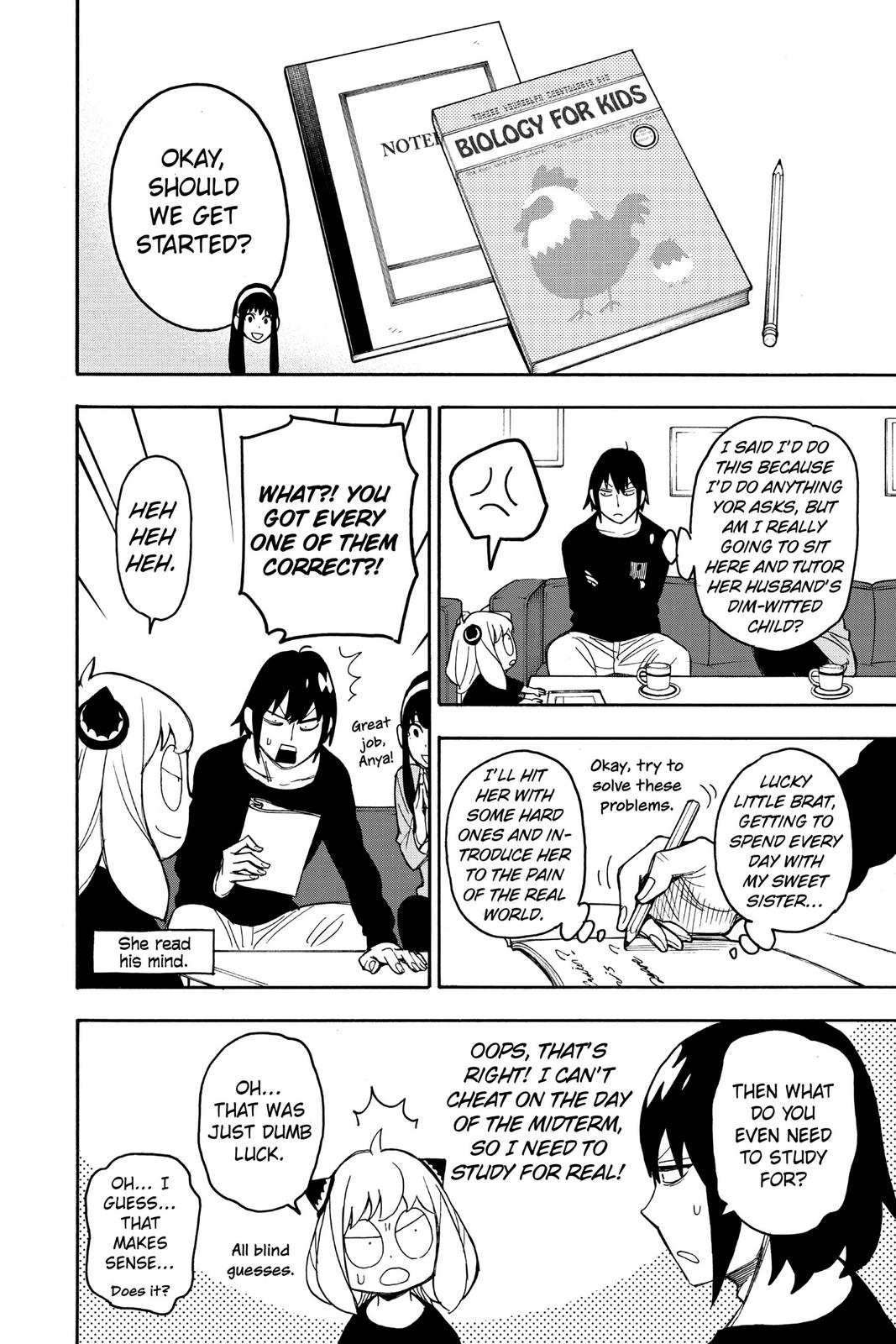 SPY x FAMILY Chap 26 - Next Chap 27