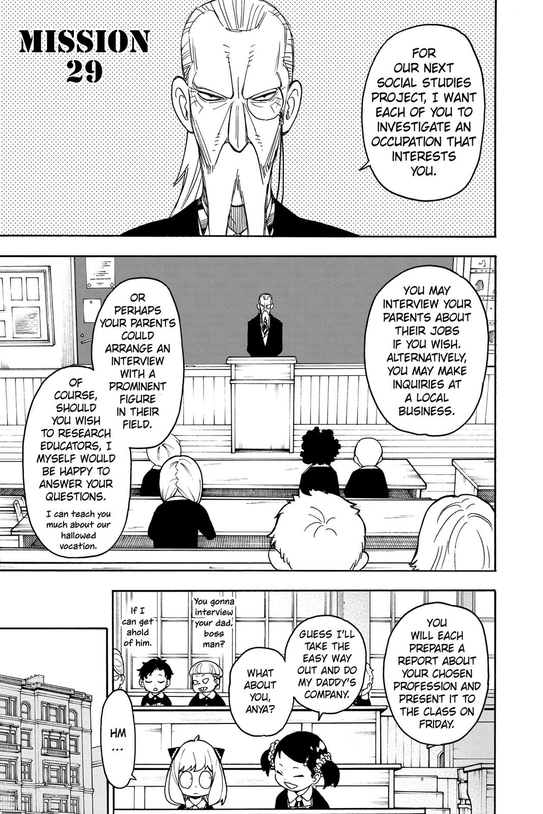 SPY x FAMILY Chap 29 - Next Chap 30