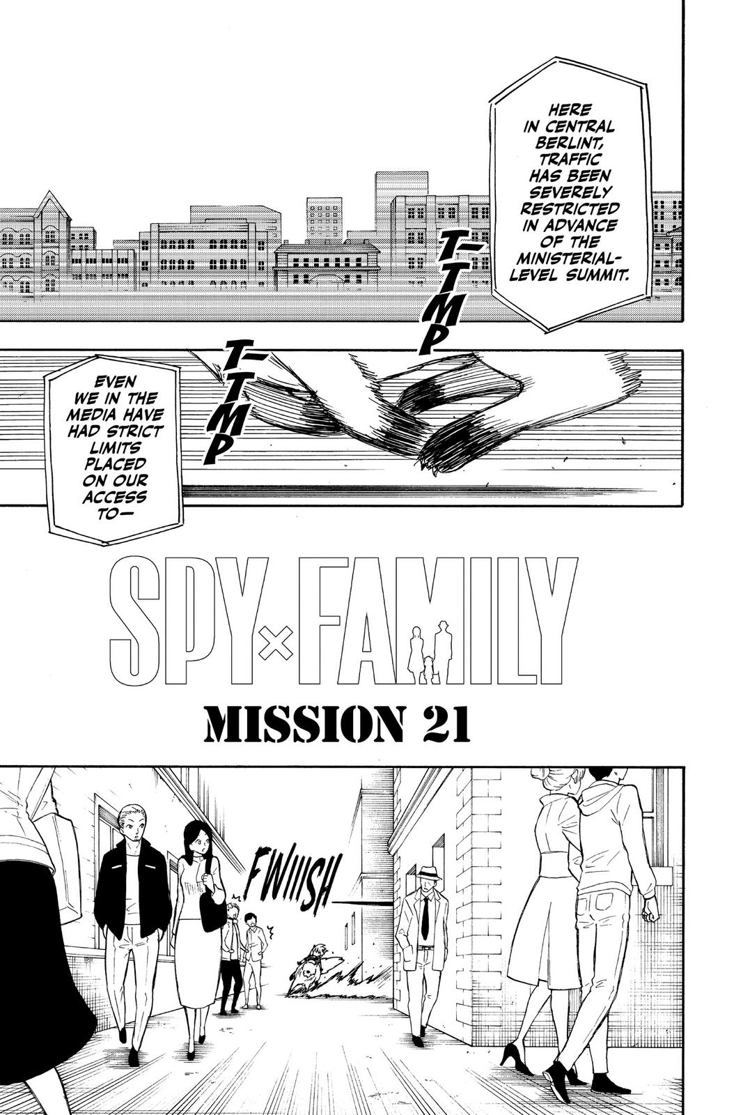 SPY x FAMILY Chap 21 - Next Chap 22