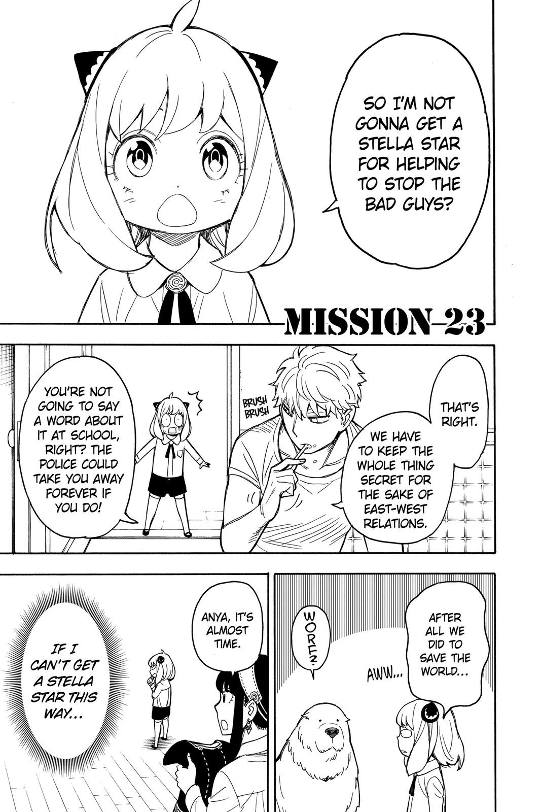 SPY x FAMILY Chap 23 - Next Chap 24