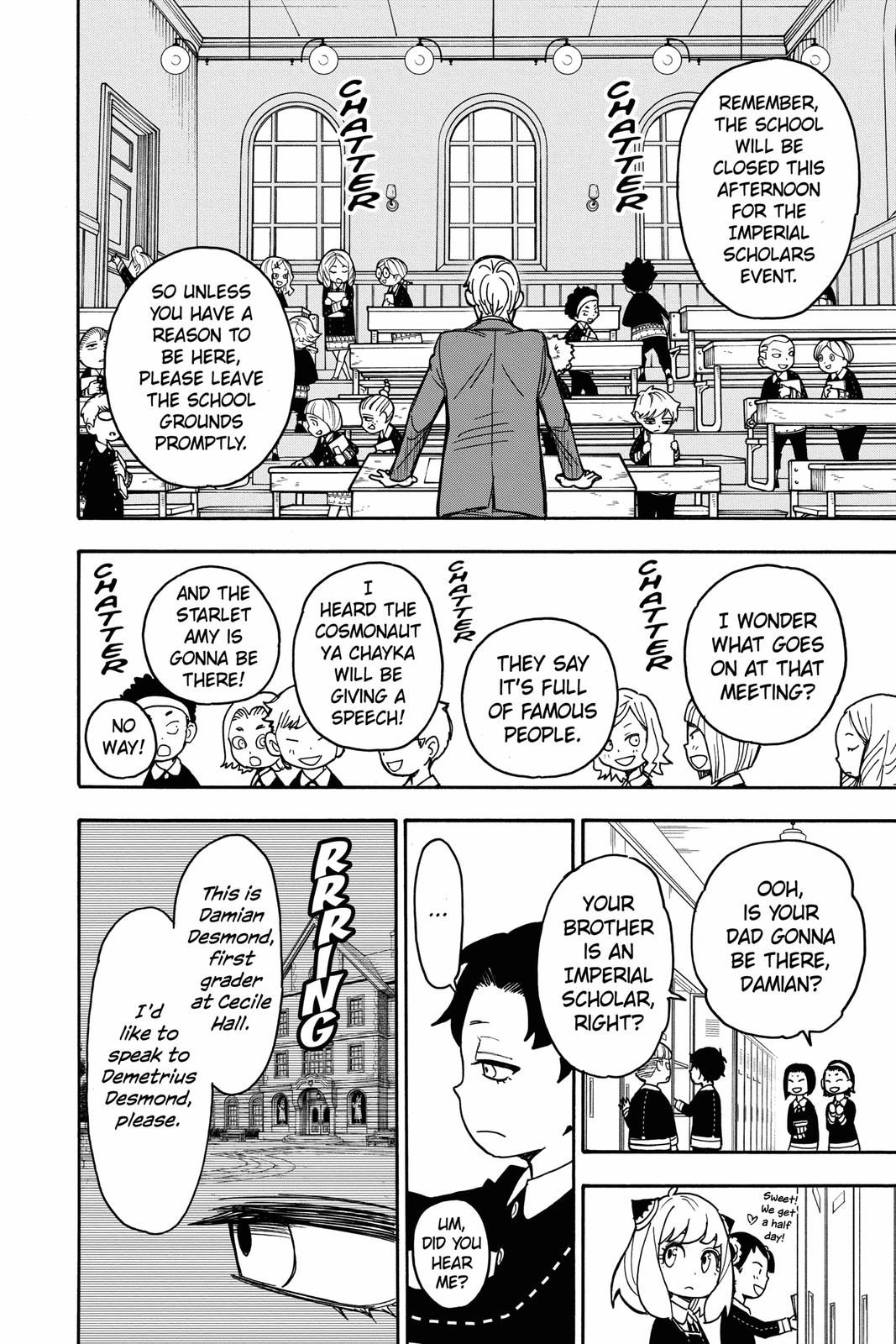 SPY x FAMILY Chap 37 - Next Chap 38