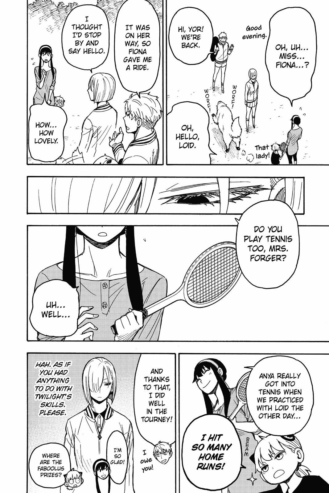 SPY x FAMILY Chap 34 - Next Chap 35