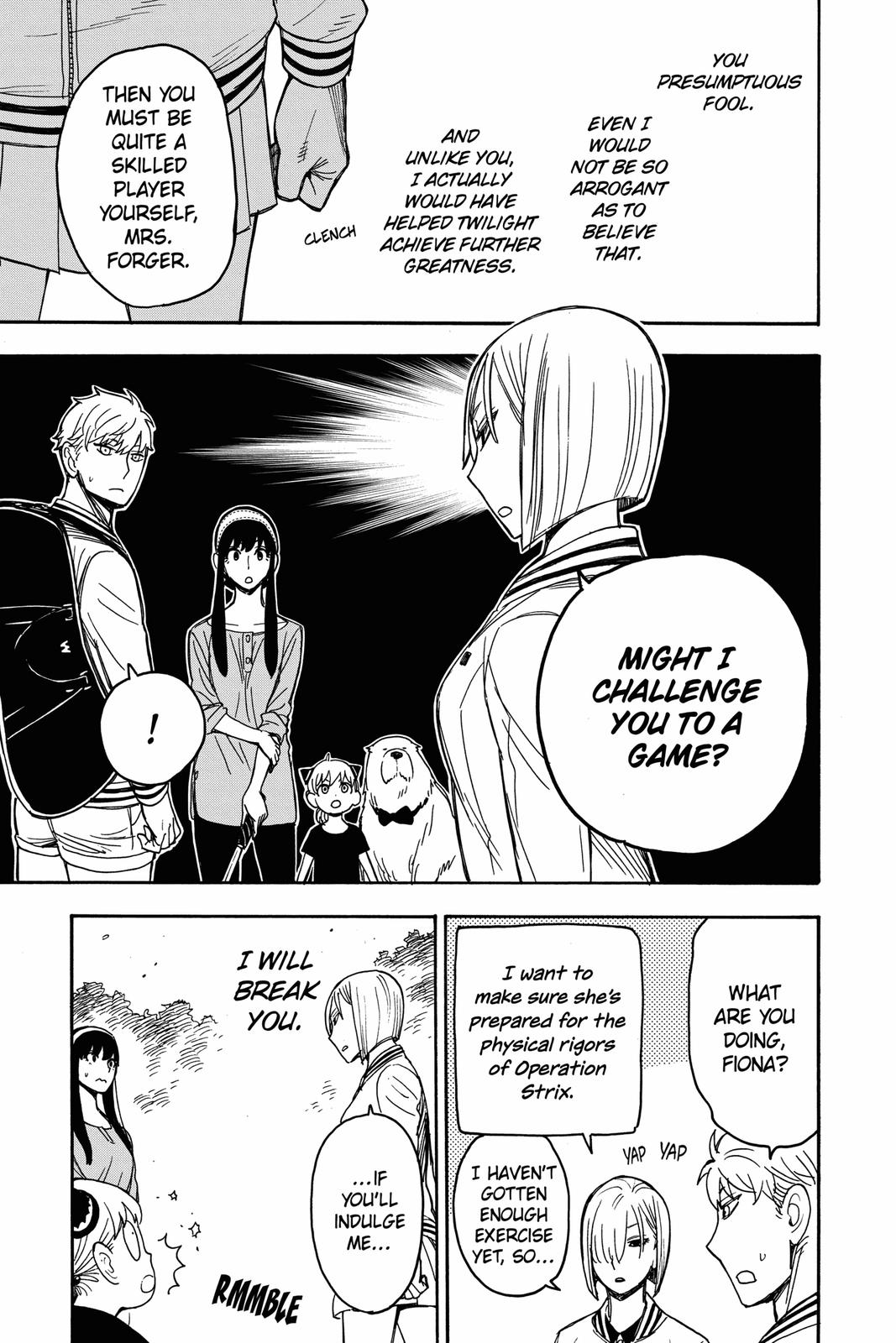 SPY x FAMILY Chap 34 - Next Chap 35