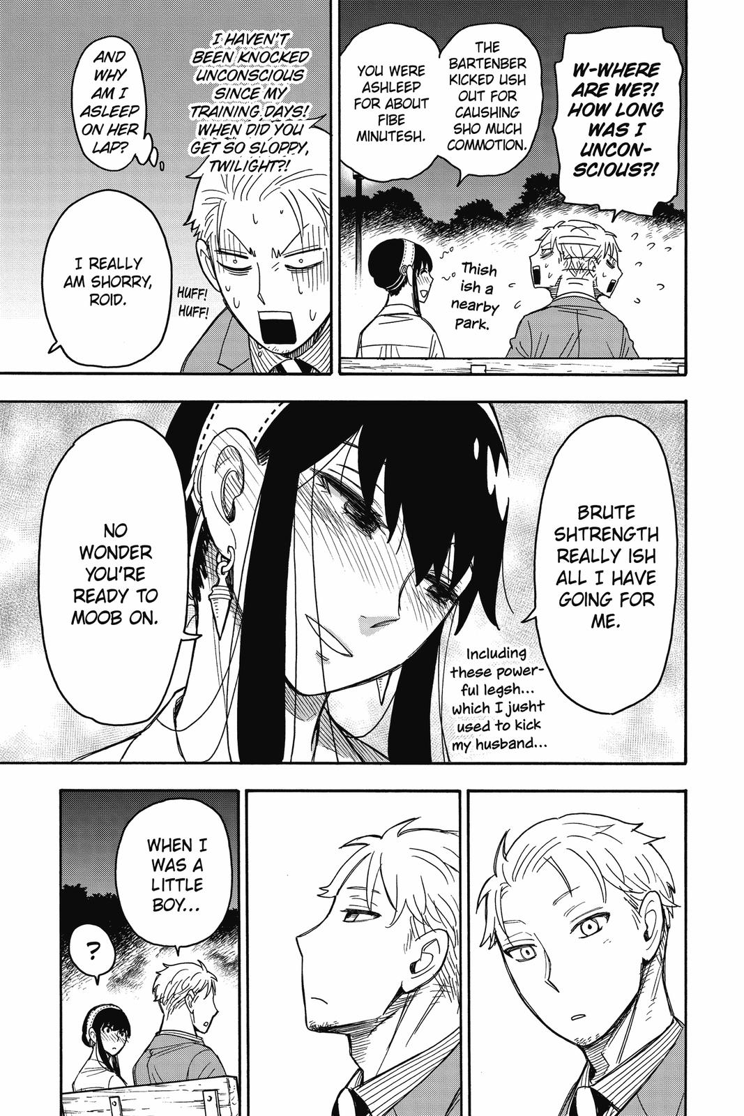 SPY x FAMILY Chap 35 - Next Chap 36