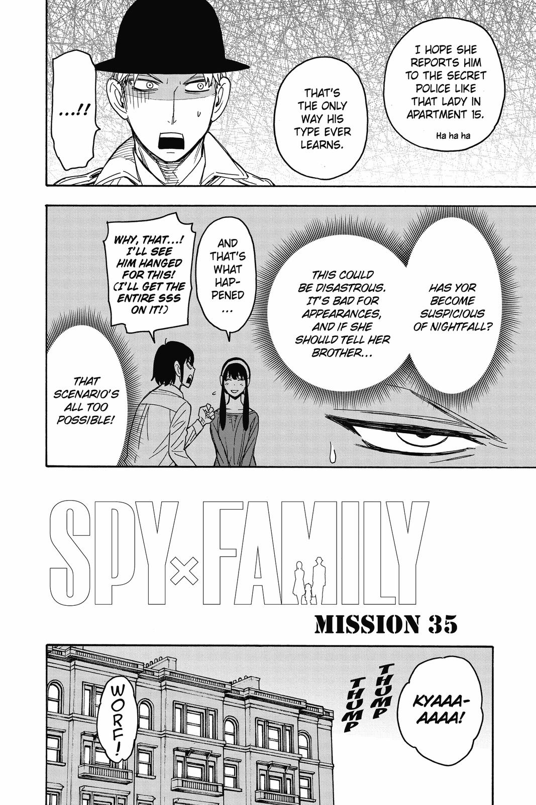 SPY x FAMILY Chap 35 - Next Chap 36