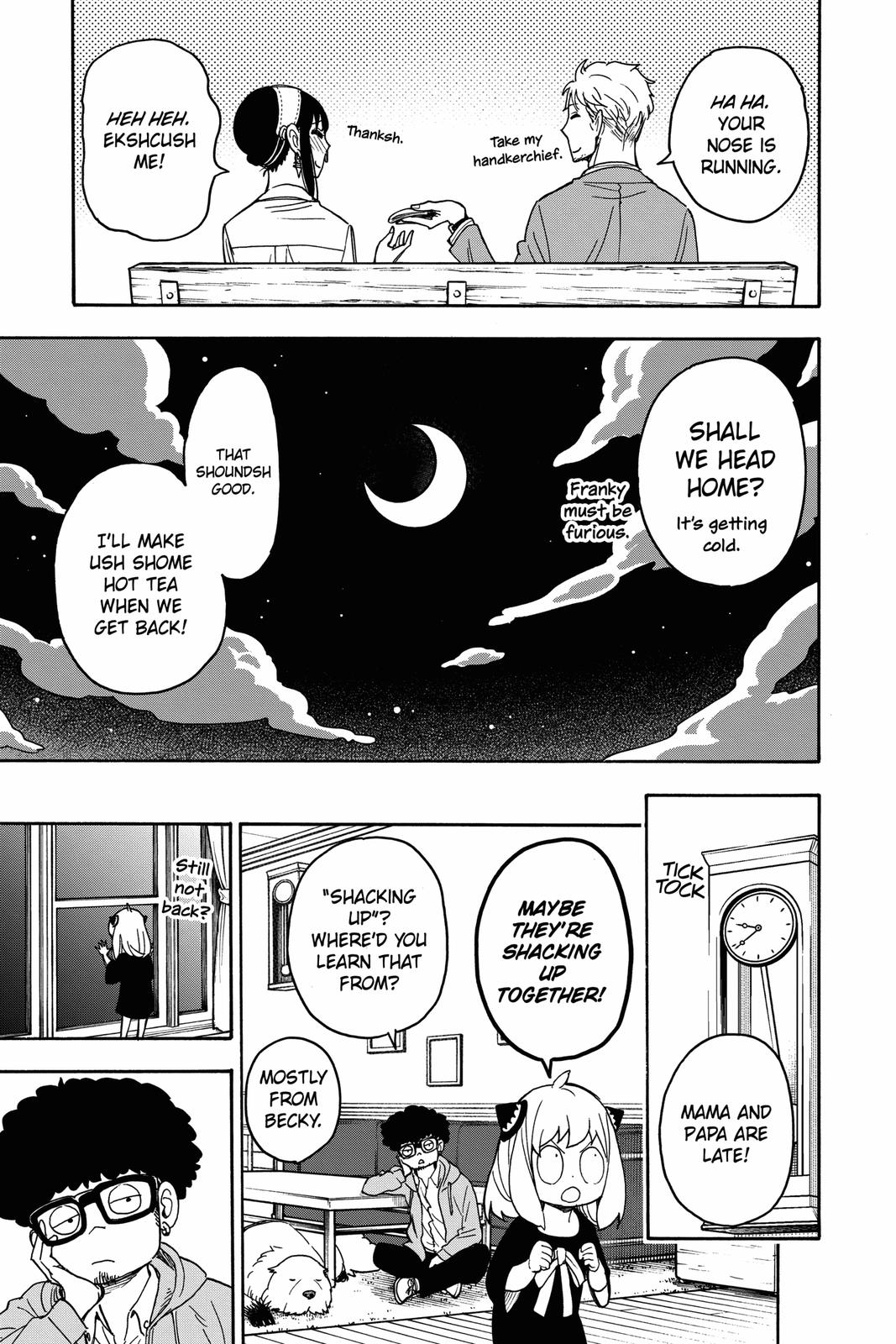 SPY x FAMILY Chap 35 - Next Chap 36