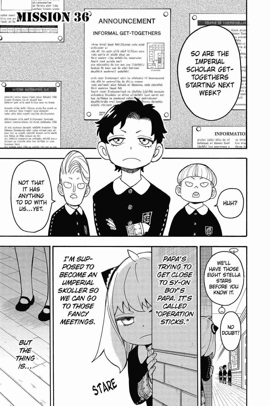 SPY x FAMILY Chap 36 - Next Chap 37
