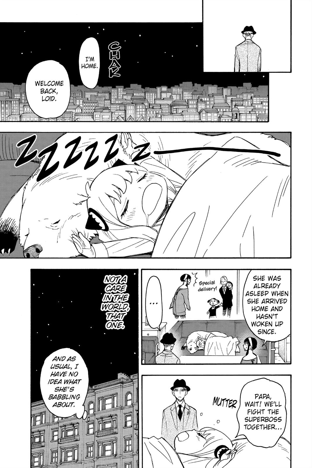 SPY x FAMILY Chap 38 - Next Chap 39