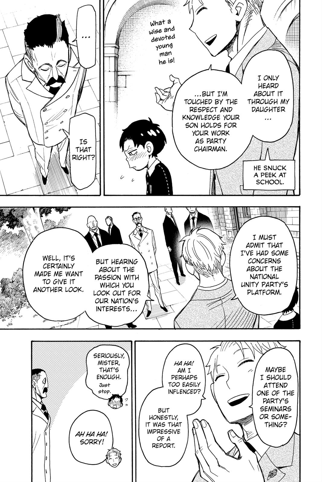 SPY x FAMILY Chap 38 - Next Chap 39