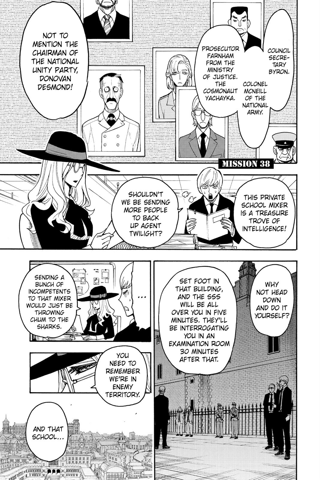SPY x FAMILY Chap 38 - Next Chap 39