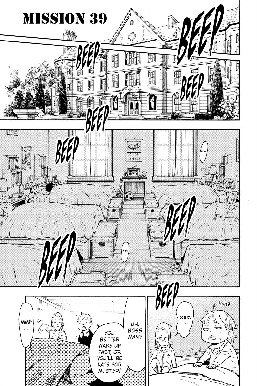 SPY x FAMILY Chap 39 - Next Chap 40