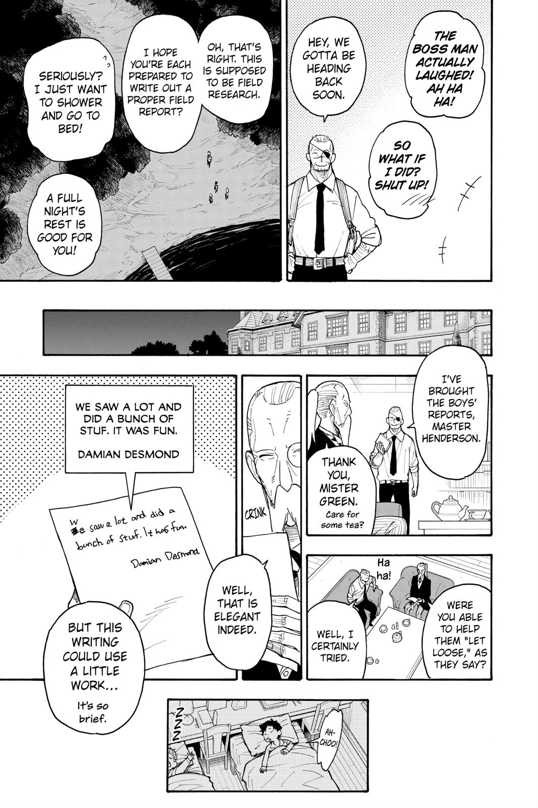 SPY x FAMILY Chap 39 - Next Chap 40