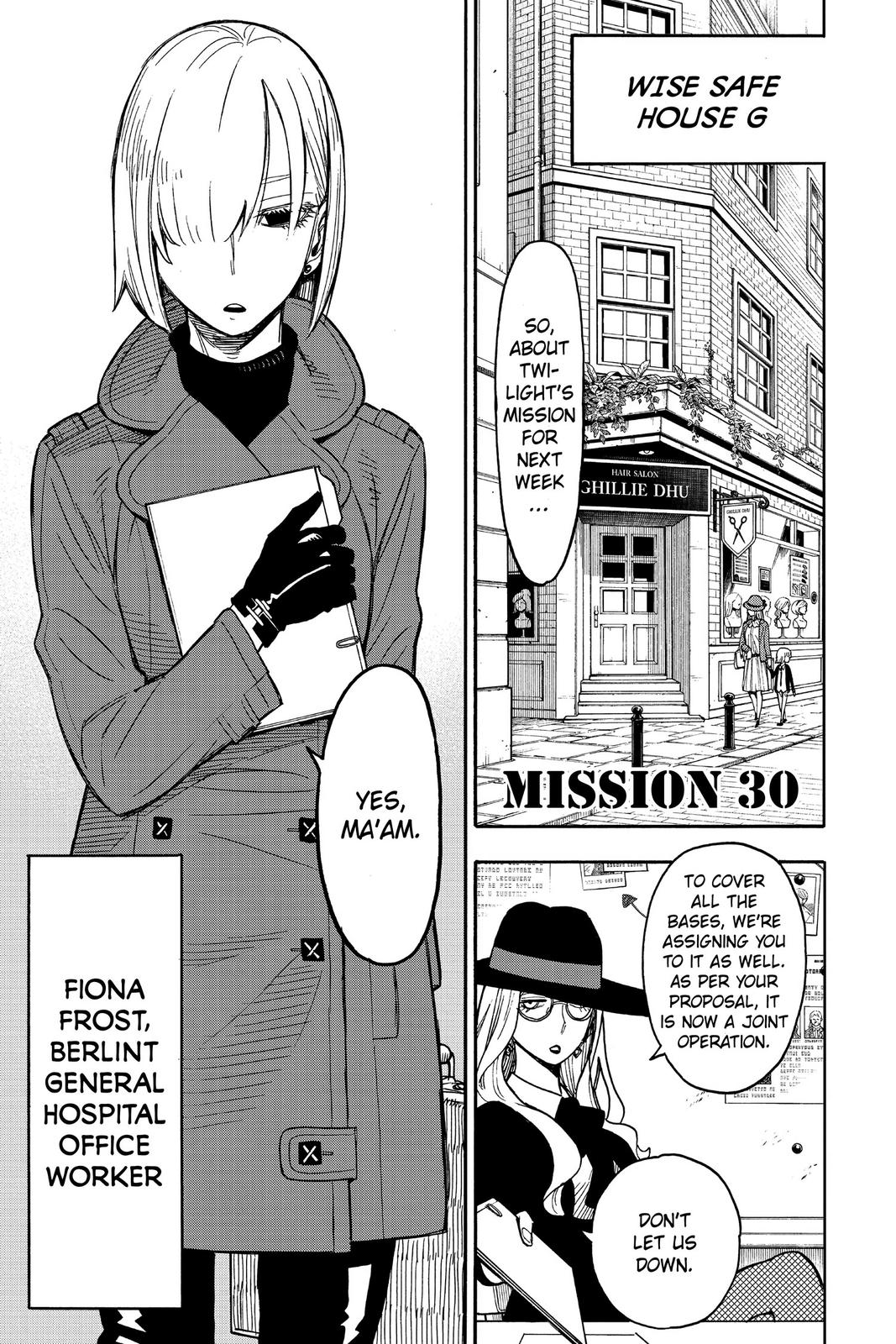 SPY x FAMILY Chap 30 - Next Chap 31