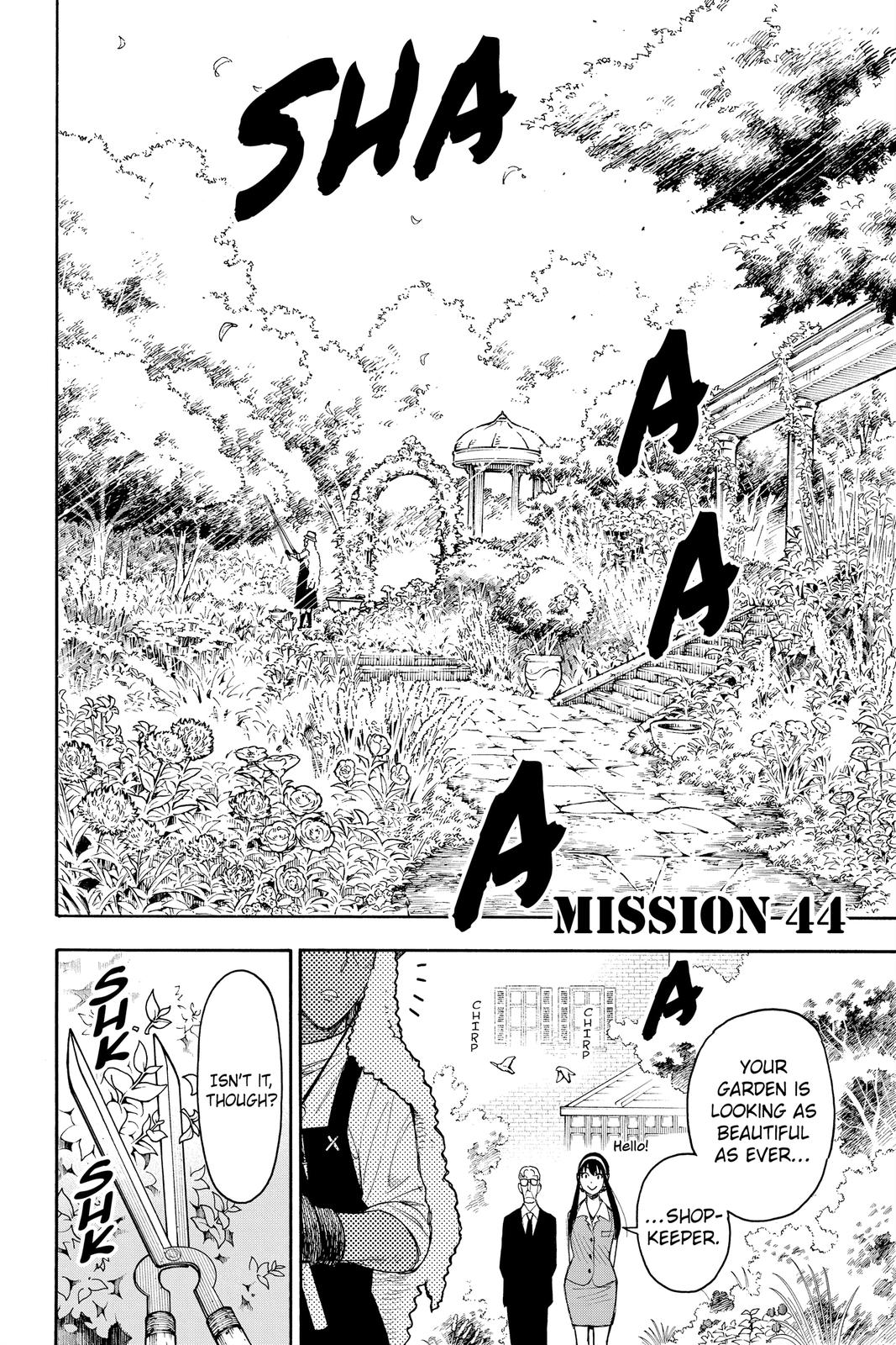 SPY x FAMILY Chap 44 - Next Chap 45