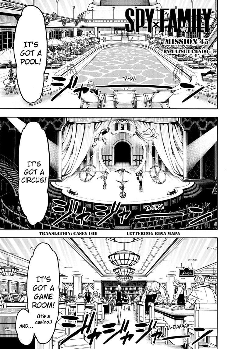 SPY x FAMILY Chap 45 - Next Chap 46