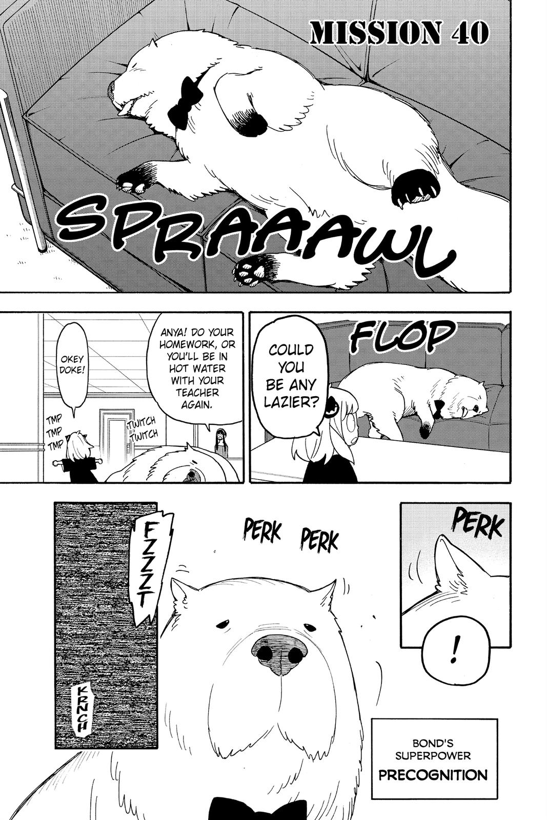 SPY x FAMILY Chap 40 - Next Chap 41