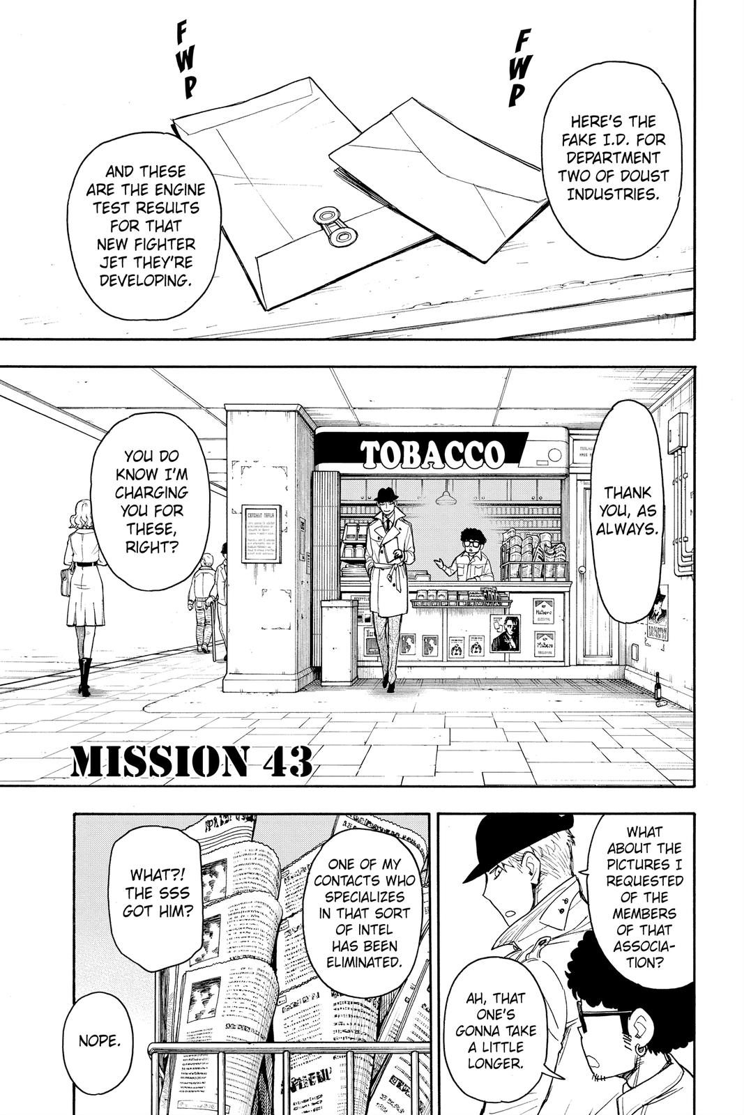 SPY x FAMILY Chap 43 - Next Chap 44