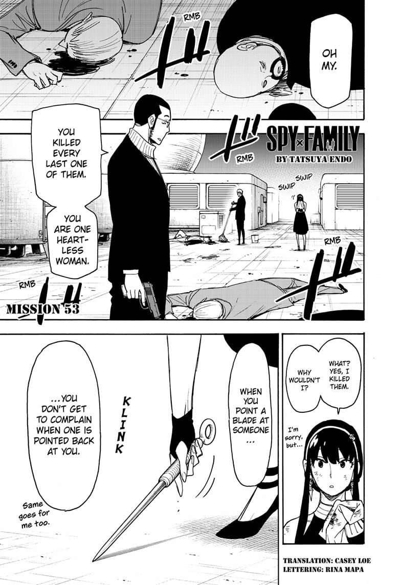 SPY x FAMILY Chap 53 - Next Chap 54