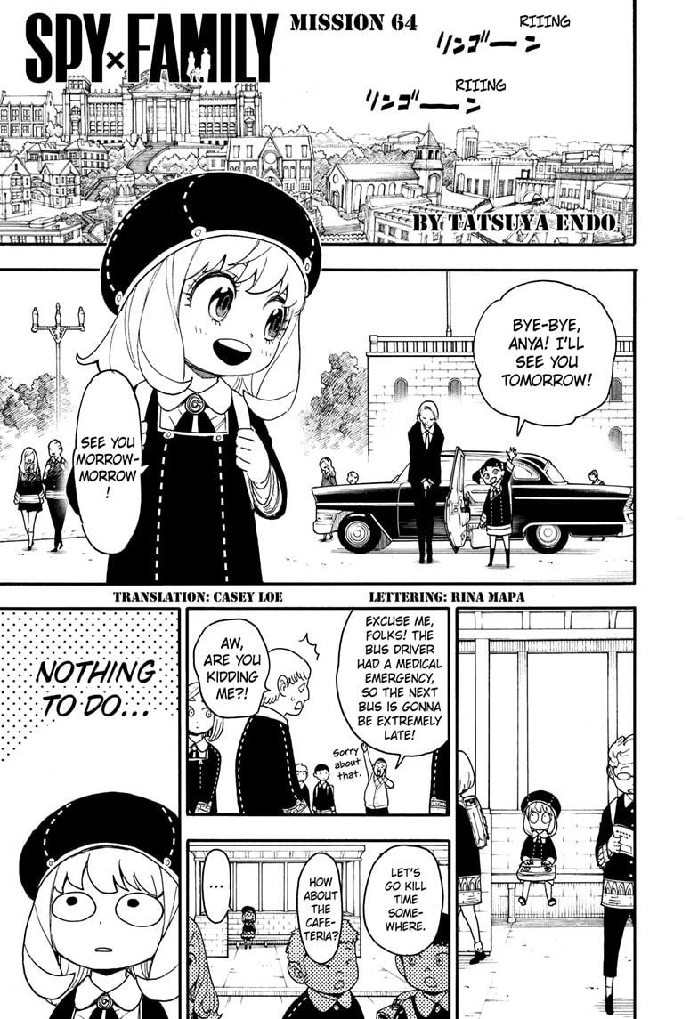 SPY x FAMILY Chap 64 - Next Chap 65