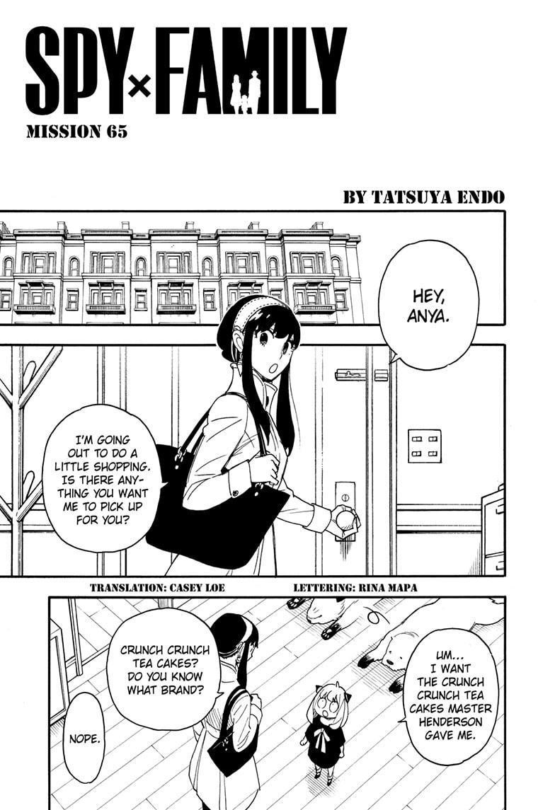 SPY x FAMILY Chap 65 - Next Chap 66
