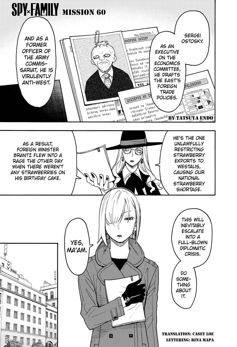 SPY x FAMILY Chap 60 - Next Chap 61
