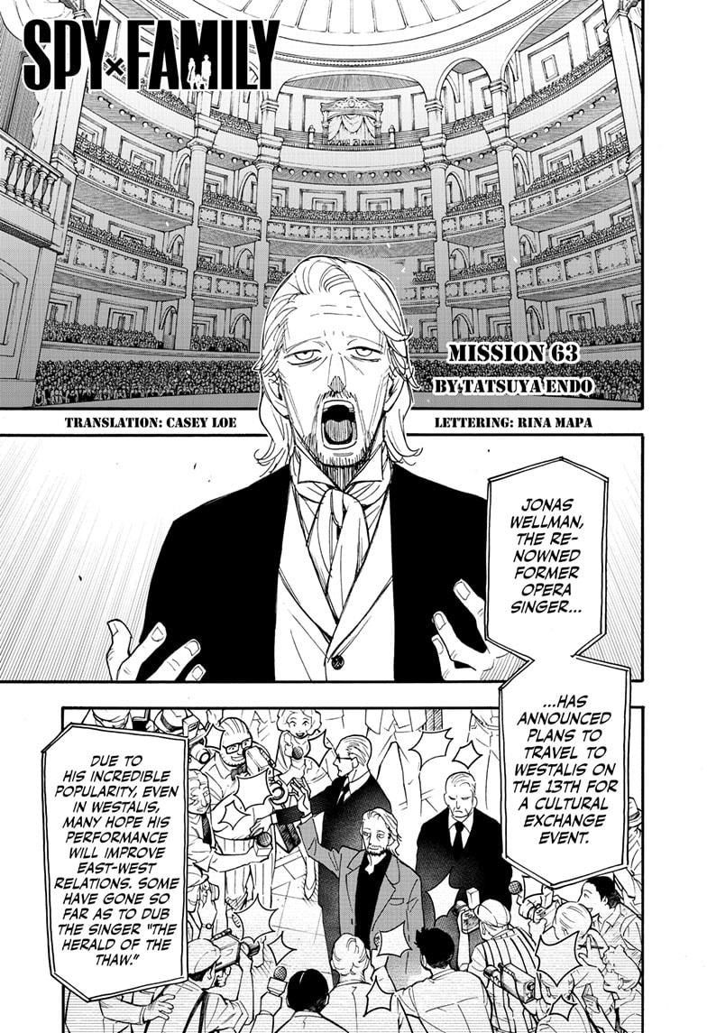 SPY x FAMILY Chap 63 - Next Chap 64
