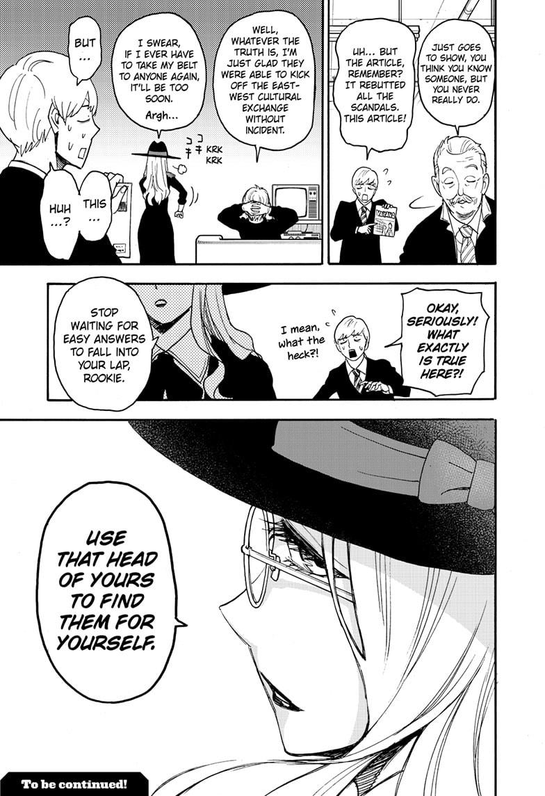 SPY x FAMILY Chap 63 - Next Chap 64