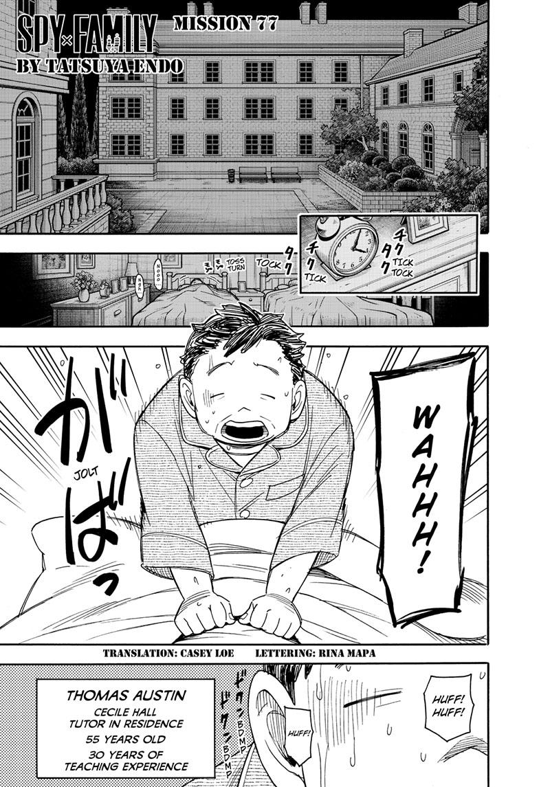 SPY x FAMILY Chap 77 - Next Chap 78