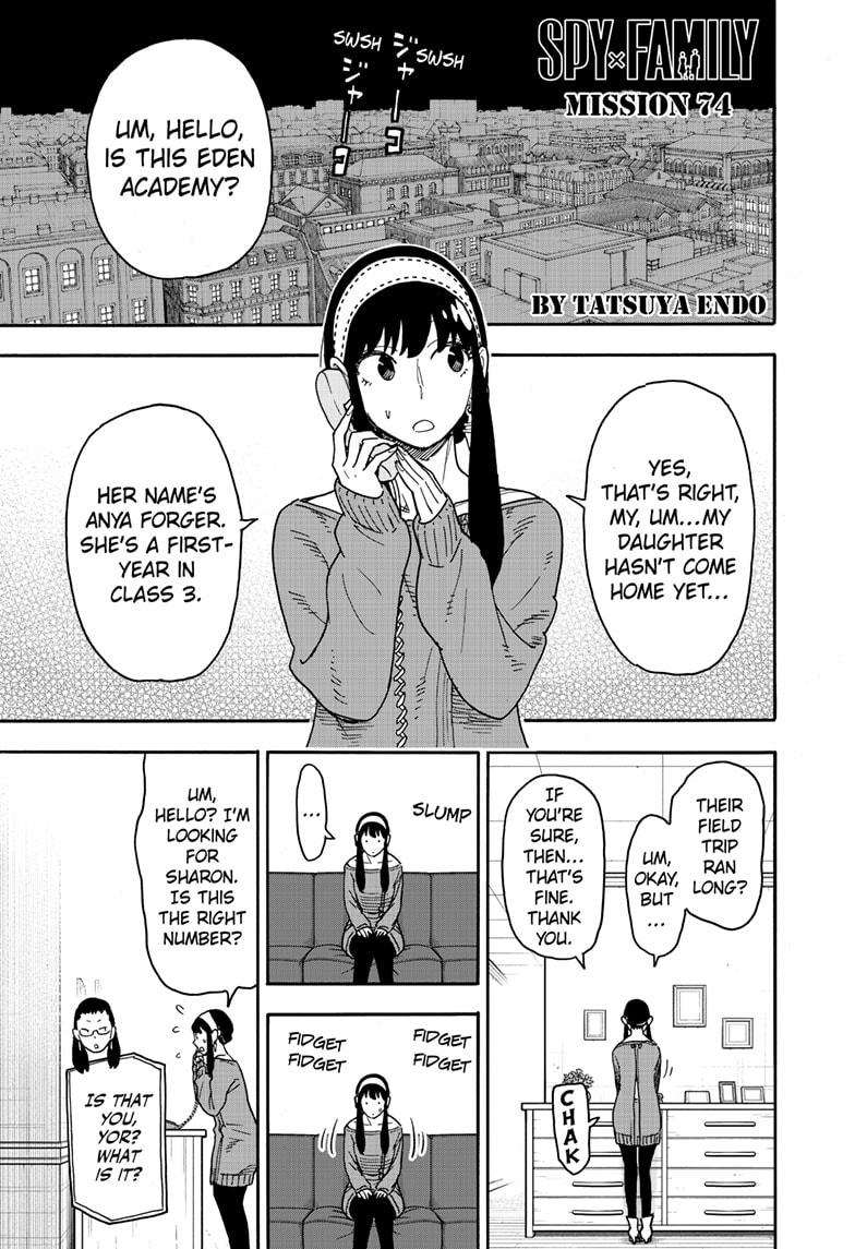 SPY x FAMILY Chap 74 - Next Chap 75