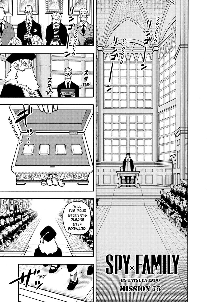 SPY x FAMILY Chap 75 - Next Chap 76