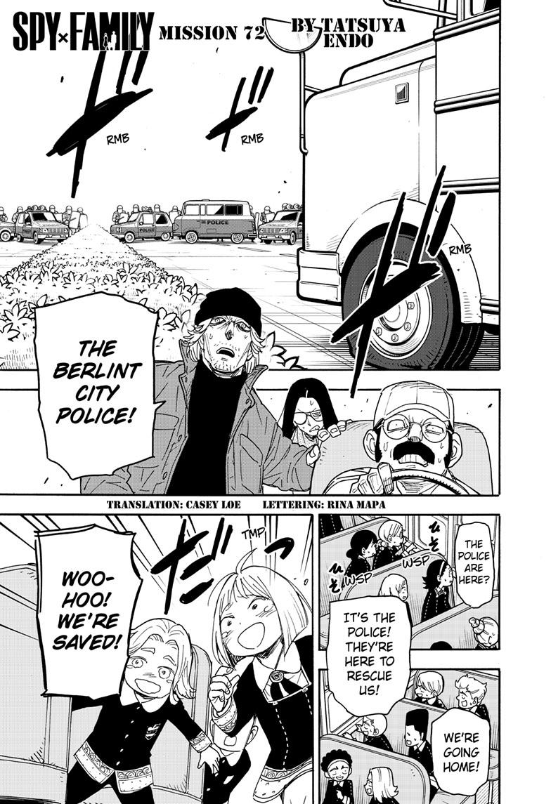 SPY x FAMILY Chap 72 - Next Chap 73