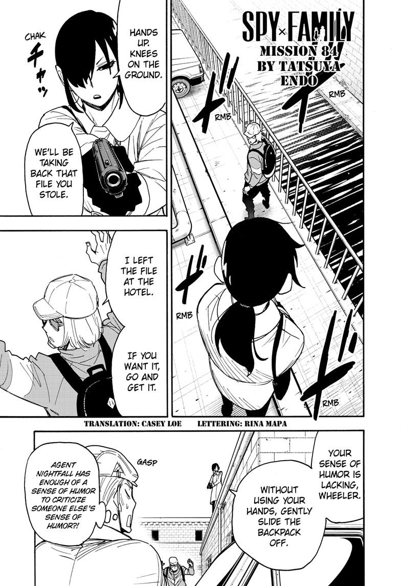 SPY x FAMILY Chap 84 - Next Chap 85