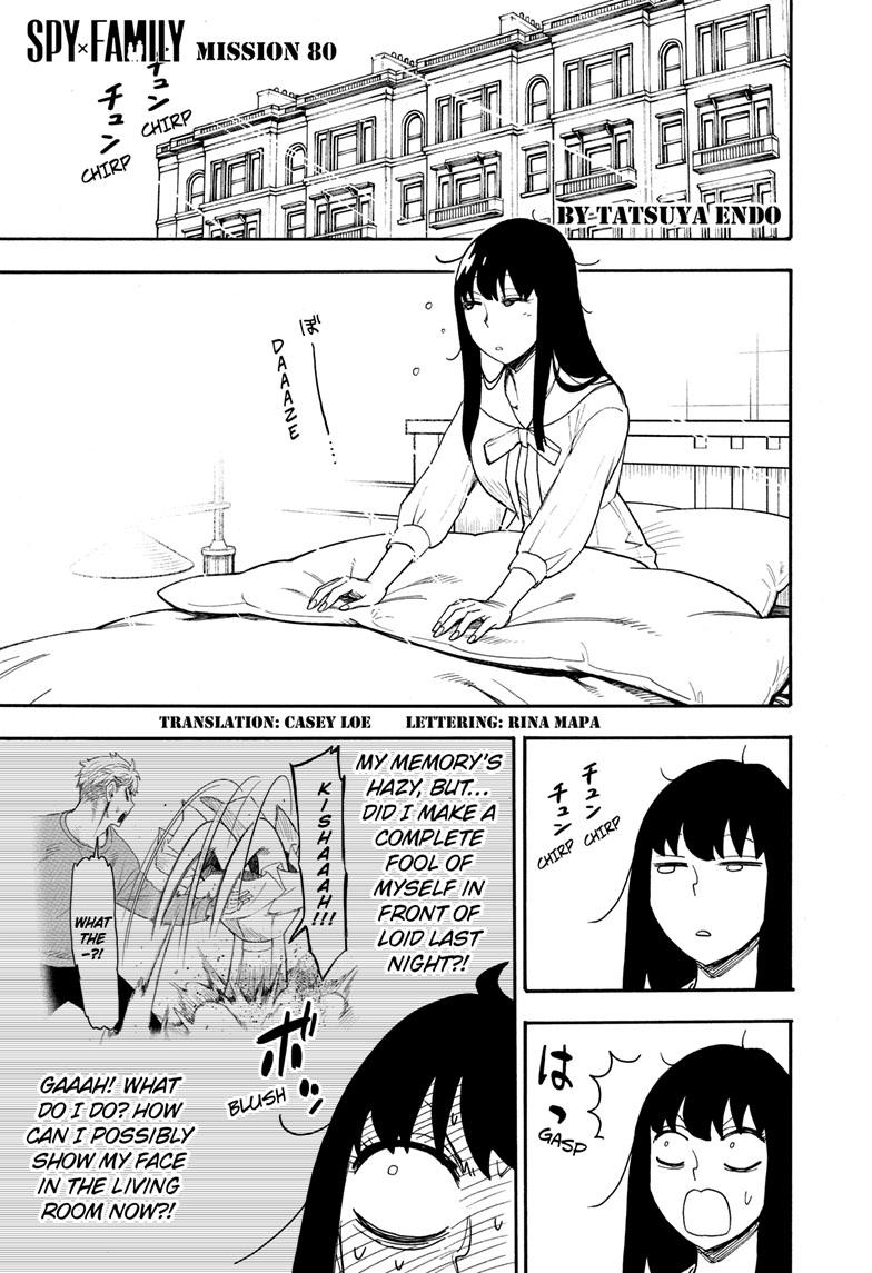 SPY x FAMILY Chap 80 - Next Chap 81