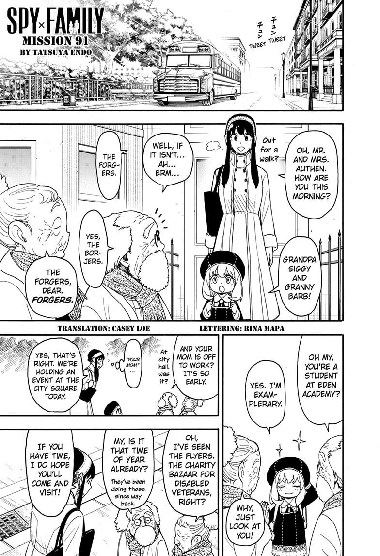 SPY x FAMILY Chap 91 - Next Chap 92