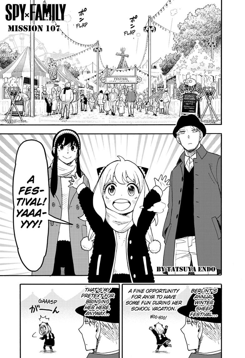 SPY x FAMILY Chap 107 - Next Chap 108