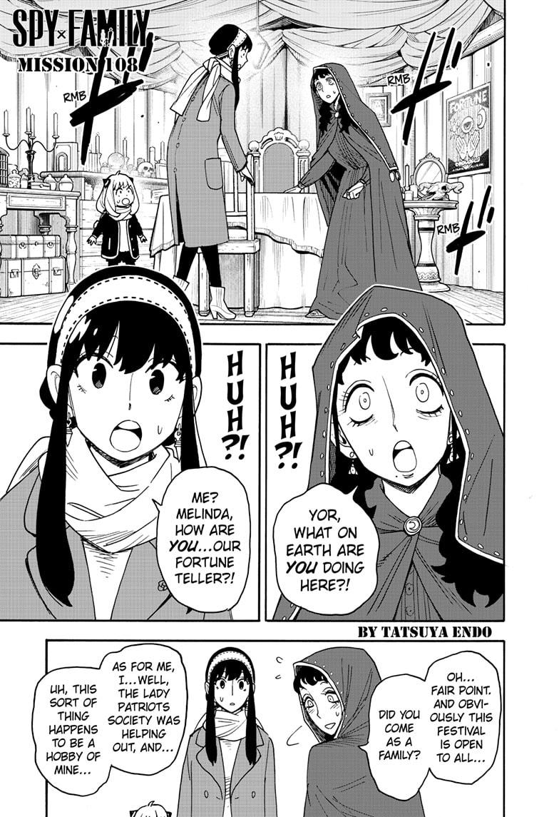 SPY x FAMILY Chap 108 - Next Chap 109