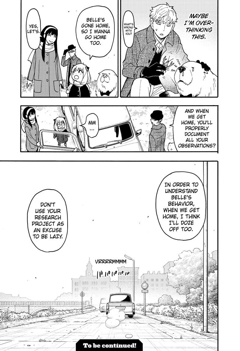 SPY x FAMILY Chap 103 - Next Chap 104