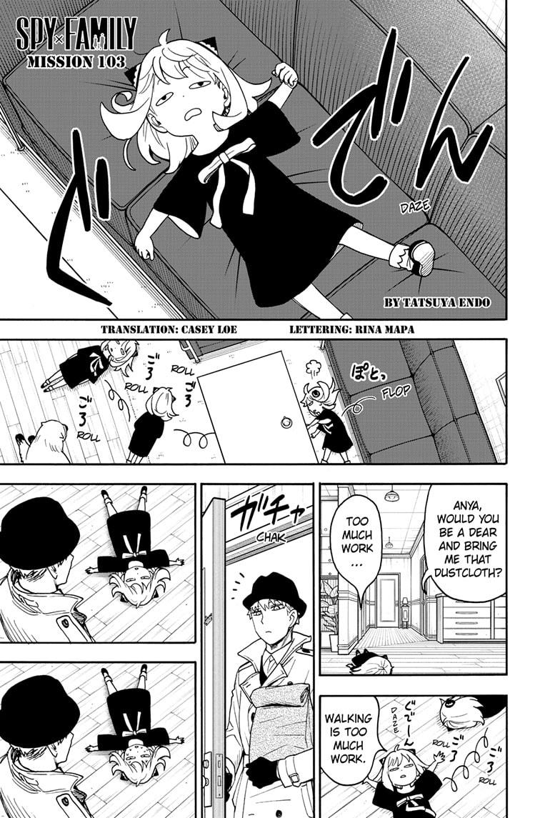 SPY x FAMILY Chap 103 - Next Chap 104