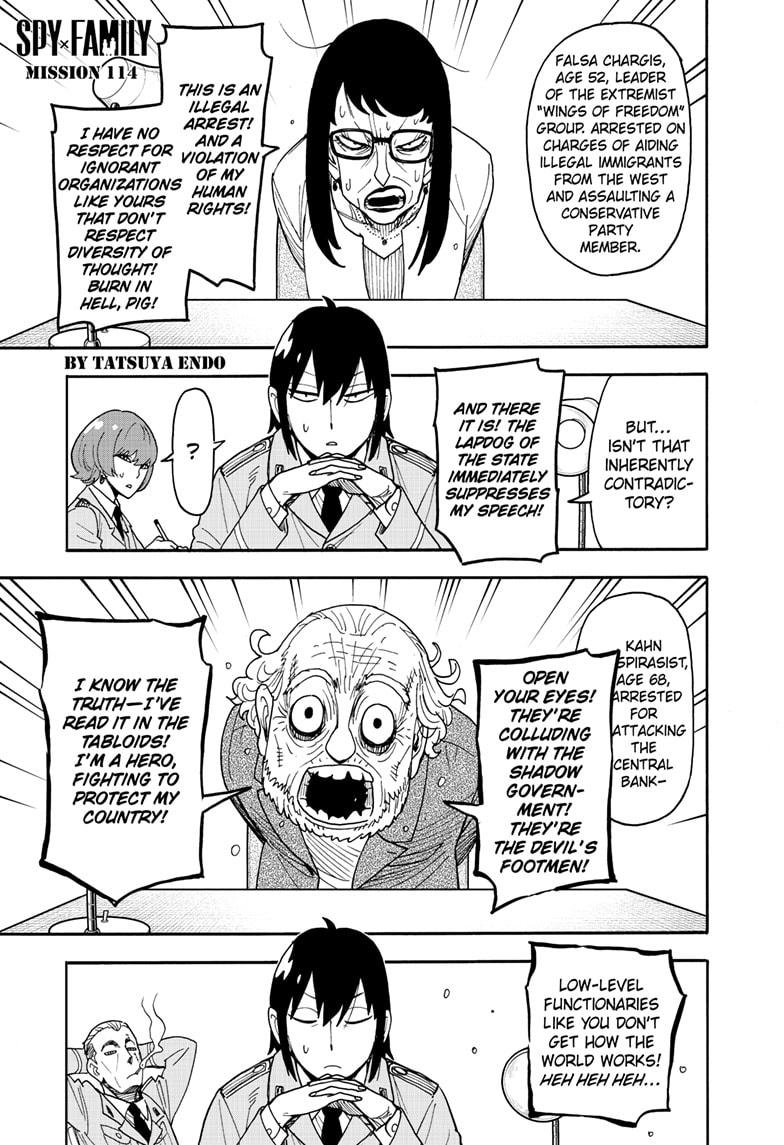 SPY x FAMILY Chap 114 - Next Chap 115