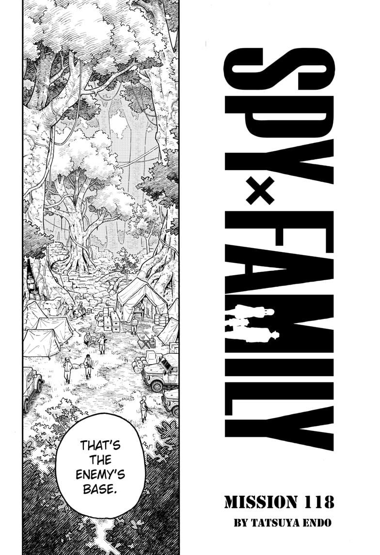 SPY x FAMILY Chap 118 - Next Chap 119