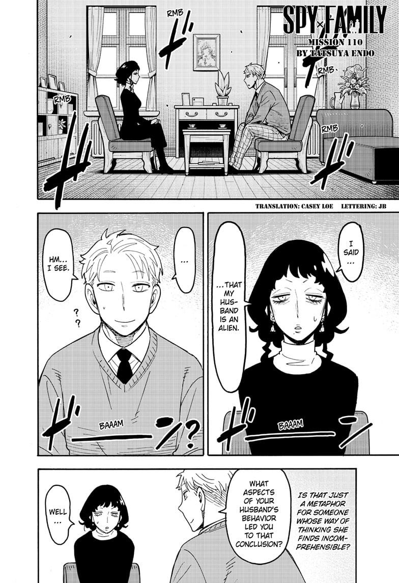 SPY x FAMILY Chap 110 - Next Chap 111