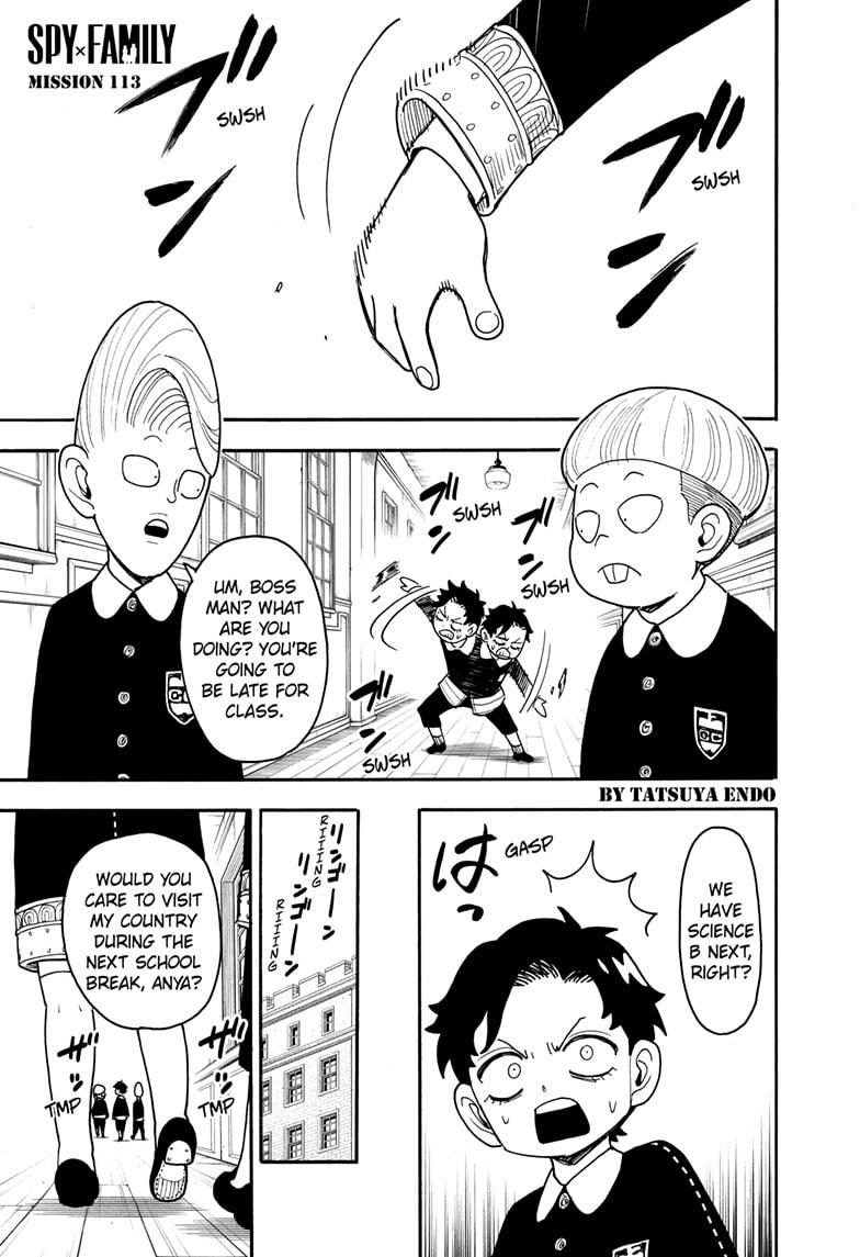 SPY x FAMILY Chap 113 - Next Chap 114