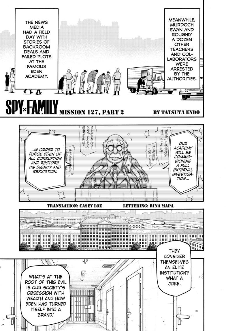 SPY x FAMILY Chap 127.2 - Next Chap 128.2