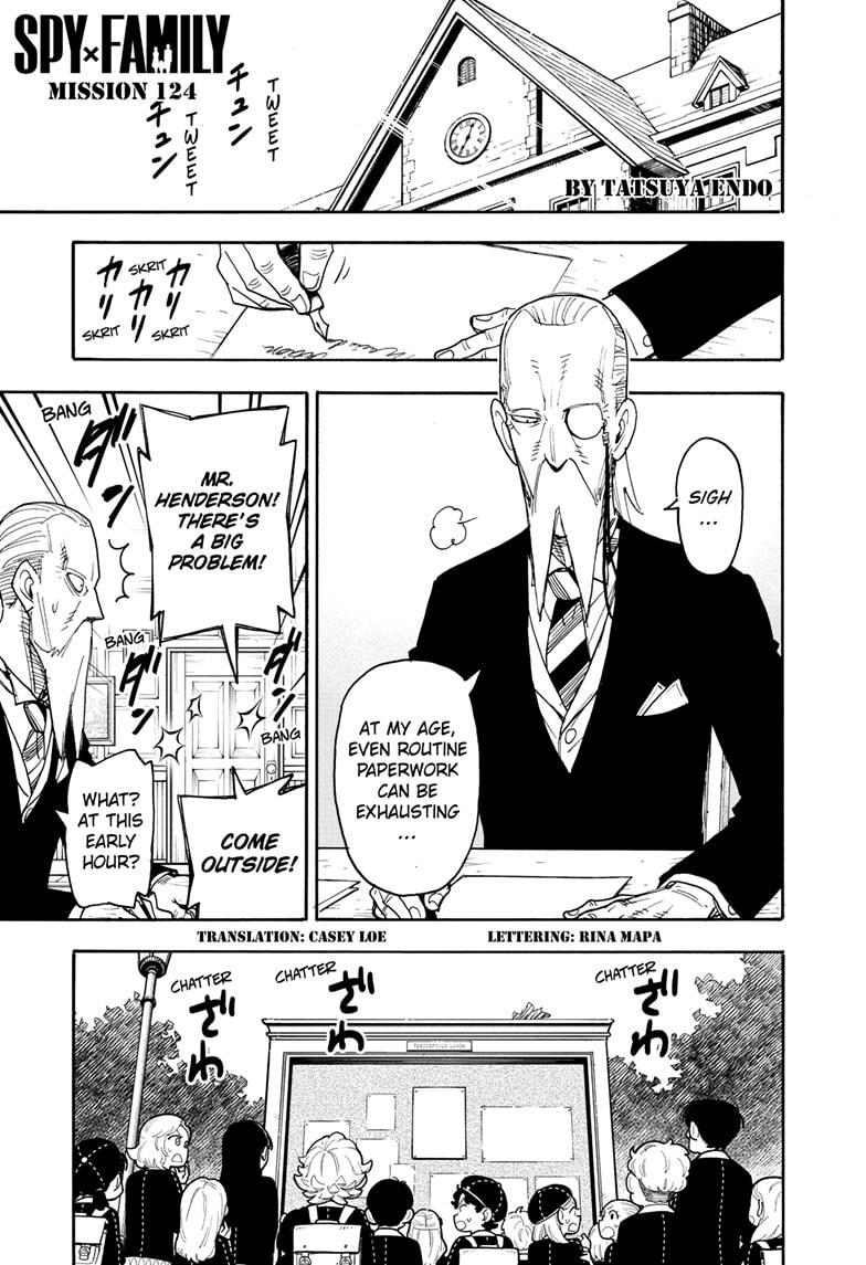 SPY x FAMILY Chap 124 - Next Chap 125
