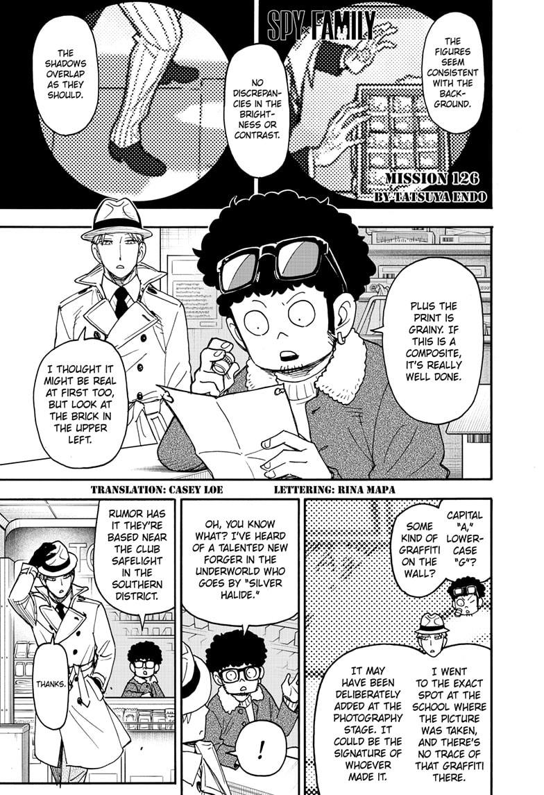 SPY x FAMILY Chap 126 - Next Chap 127