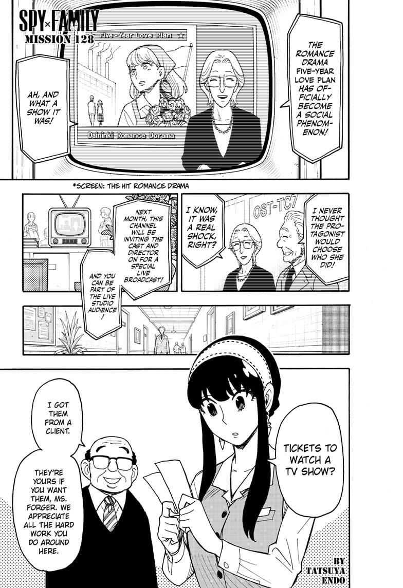 SPY x FAMILY Chap 128 - Next Chap 129