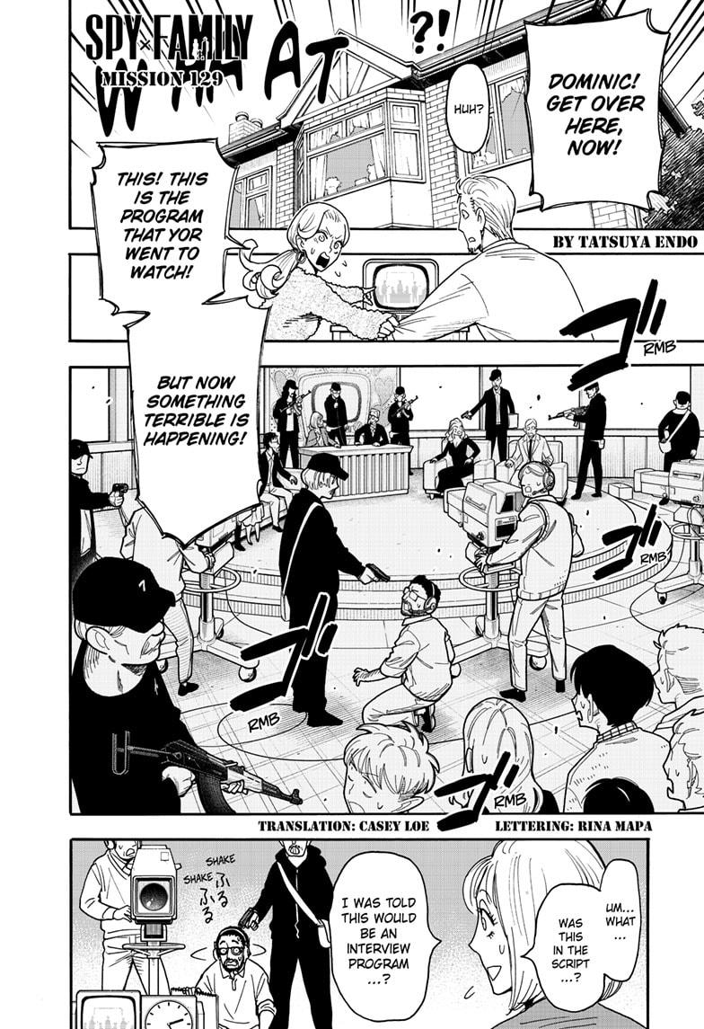 SPY x FAMILY Chap 129 - Next Chap 130