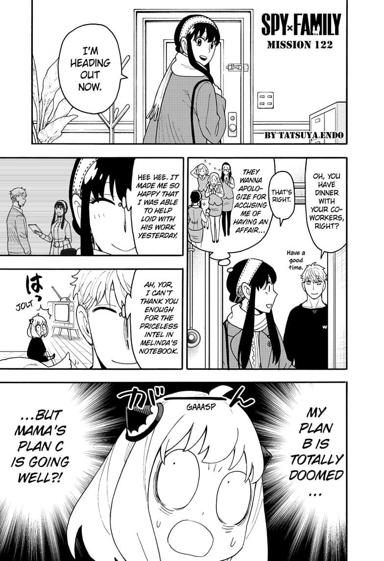 SPY x FAMILY Chap 122 - Next Chap 123